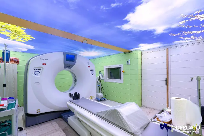 TOILE TENDUE IMPRIME  (Plafond, HAUTE DÉFINITION HD®)